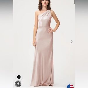 Jenny Yoo Lena Dress in Whipped Apricot